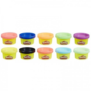 Play-Doh Party - Party Tube 10 Μίνι Βαζάκια - 22037
