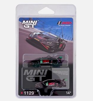 Mini GT - Lamborghini Huracán GT3 EVO2 #45 No.45 DEX Imaging 2024 IMSA Daytona - MGT01128BL
