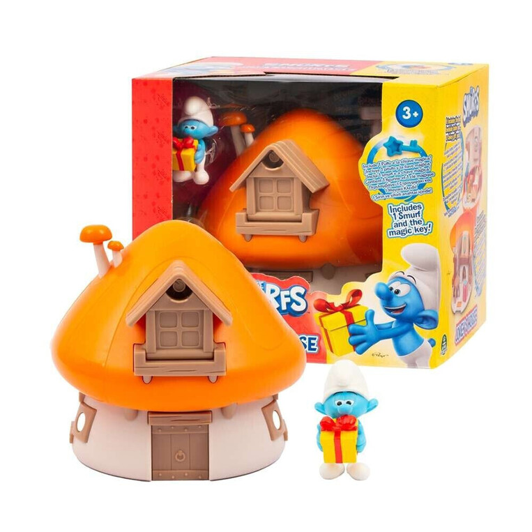 Στρουμφάκια Μαγικό Σπίτι & Φιγούρα-2 Σχέδια - PUF20000