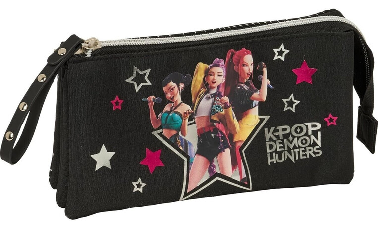 Safta: K-POP Demon Hunters Energy - Triple Pencil Case - SF65145
