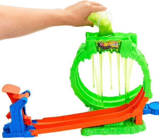 Hot Wheels Monster Trucks: Πίστα Σύγκρουσης Mε Slime - JMK91