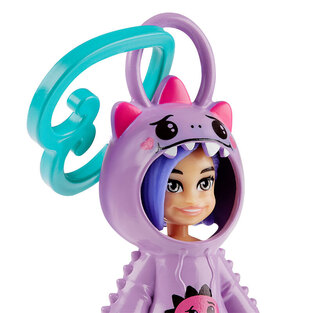 Polly Pocket Κούκλα Με Φουτεράκι Δεινοσαυράκι - HRD62
