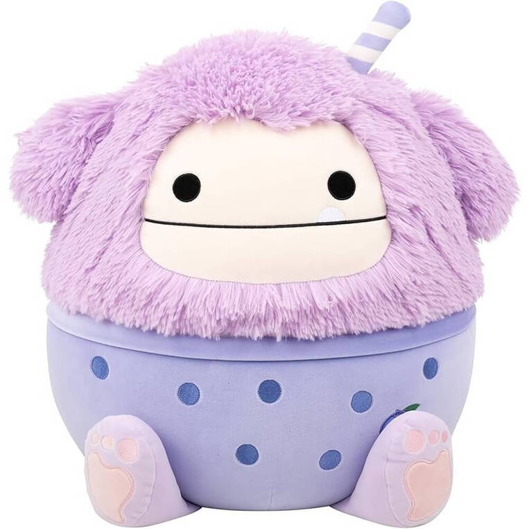Squishmallows Λούτρινο Dilka the Boba Lavender Bigfoot 30.5 εκ. - SQCR08856 