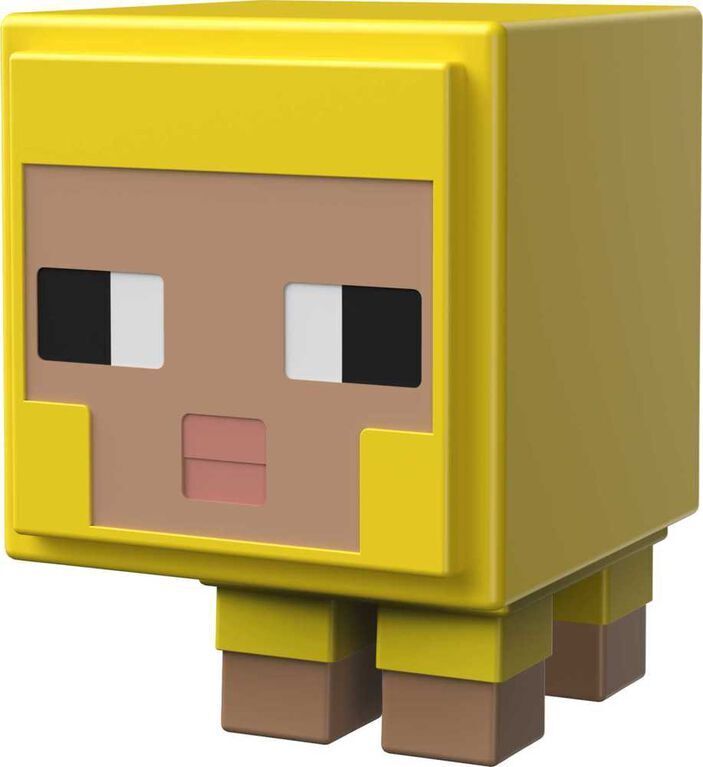 Minecraft - Mob Head Μινι Φιγουρες Yellow Sheep - HDV90