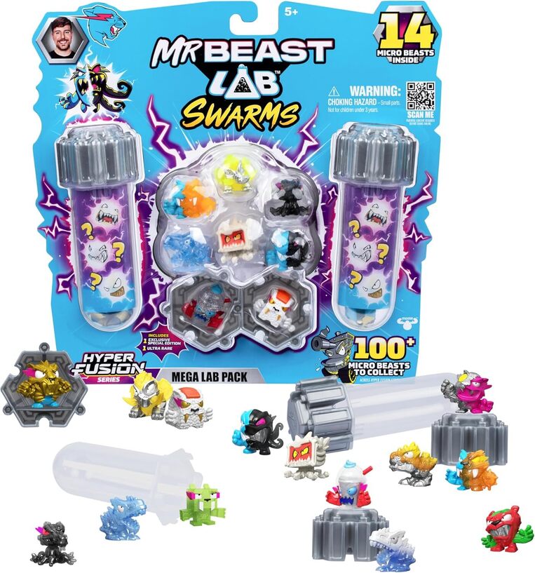 MrBeast Lab Swarms Hyper Fusion Series Mega Lab 14-Pack - MOTO24786