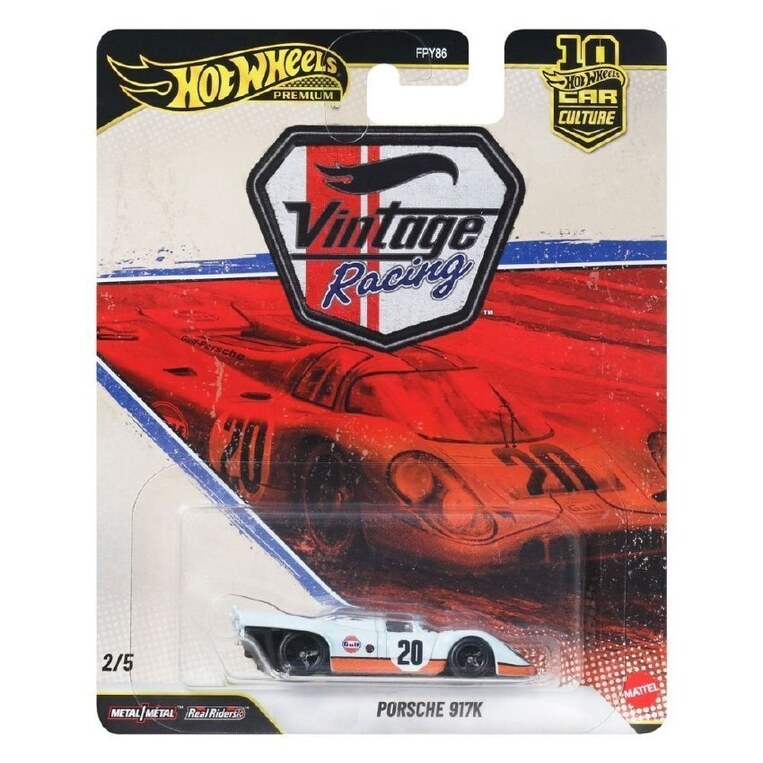 Hot Wheels Premium Vintage Racing set of 5 - FPY86-976-T