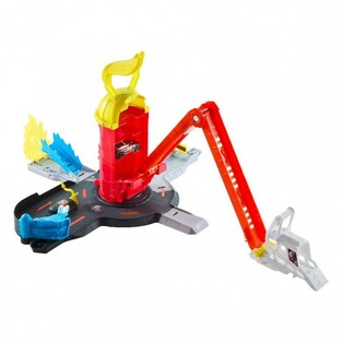 Hot Wheels City Σούπερ Πυροσβεστικός Σταθμός - JHL95
