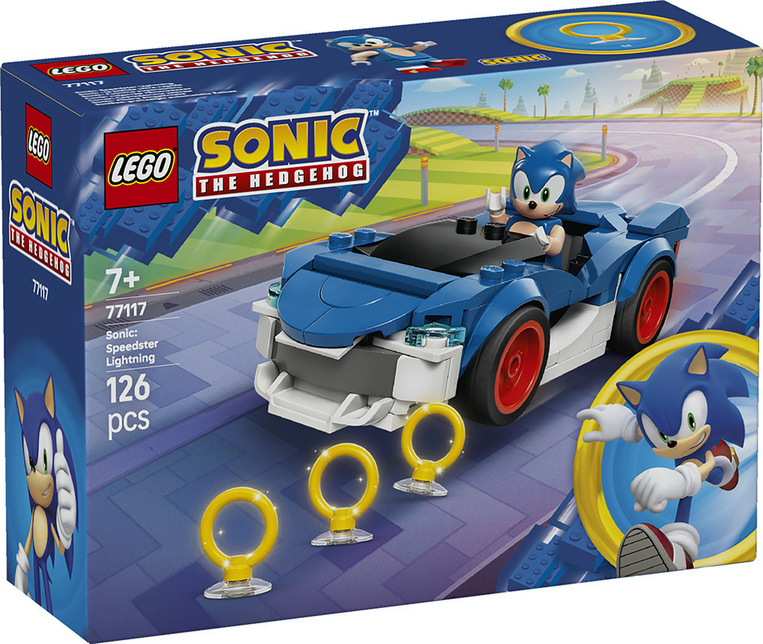LEGO Sonic The Hedgehog Sonic: Speedster Lightning - 77117