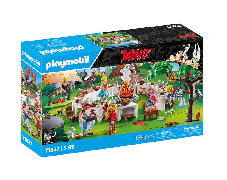 Playmobil Asterix: Το Συμπόσιο Του Χωριού Των Γαλατών - 71827