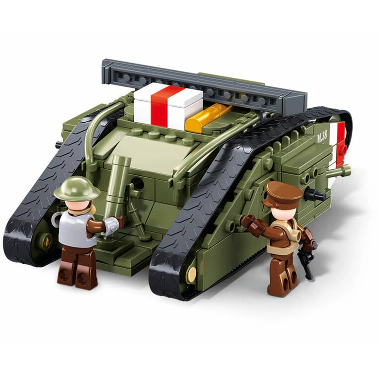 Sluban Army Assault Tank WWII - Mark Vs Set - M38-B1296