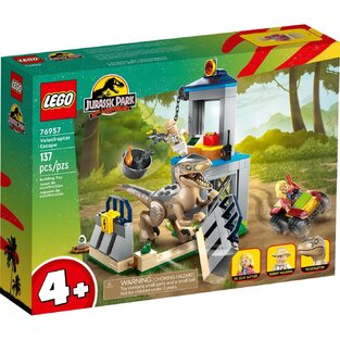 Lego Jurassic World Διαφυγή Βελοσιράπτορα - 76957