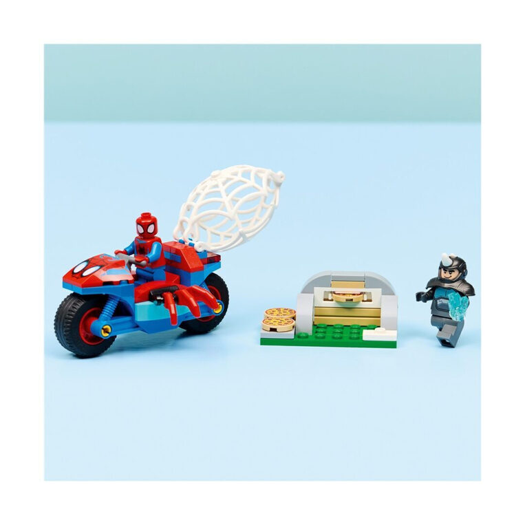 LEGO Marvel Spidey On His Motorcycle Vs. Rhino – 11206
