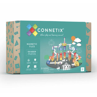 Connetix Ball Run Pack Μαγνητικά Τουβλάκια Κατασκευών 92τμχ - CT-R-00092-BR