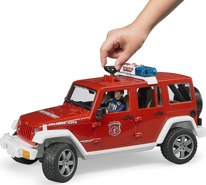 Bruder Πυρεσβεστικό Jeep Wrangler Unlimited Rubicon 1:16 - BR002528