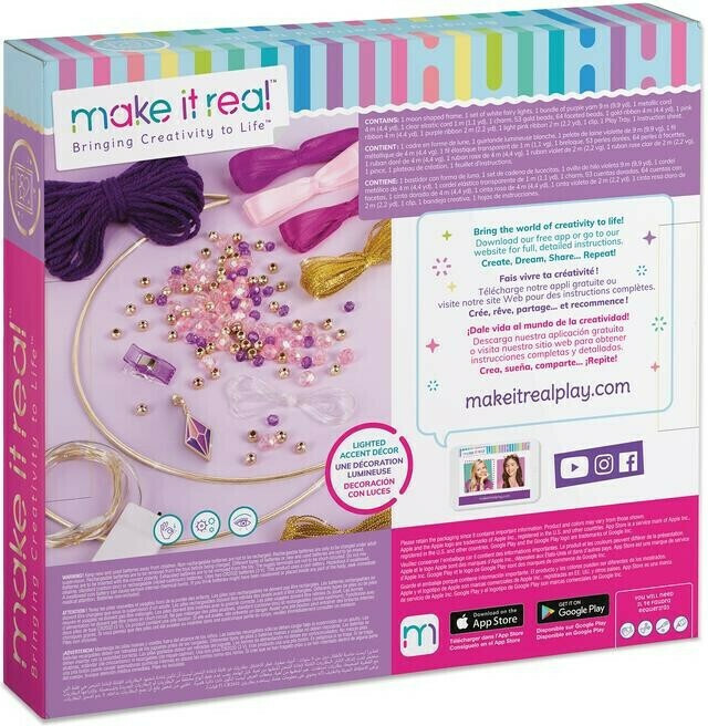 Make It Real Decor Lunar Dream Catcher With Lights - FK1417