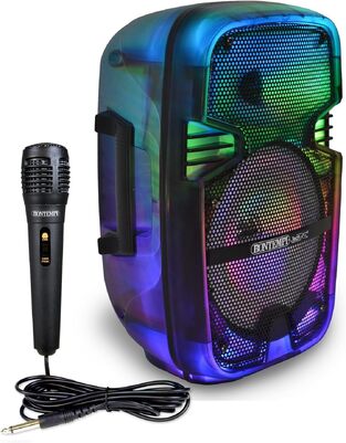 Bontempi Wireless Speaker With Dynamic Microphone And RGB Lights - 491060