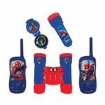Spiderman Σετ Walkie Talkies Κιάλια & Πυξίδα - RPTW12SP