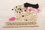 Make It Real Juicy Couture Gold 5 DIY Chains And Charms - FK4404