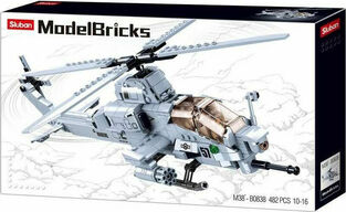 Sluban Model Bricks: Attack Helicopter - M38-B0838