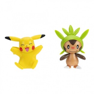 Pokemon 2 Figure Battle Pack First Partner Pikachu & Chespin - PKW4069