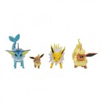 Pokemon Φιγούρες Μάχης Evolution Pack Eevee, Flareon, Jolteon, Vaporeon - PKW2837