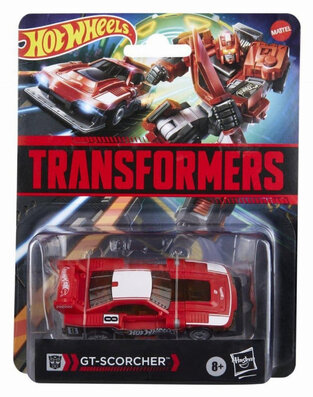 Transformers x Hot Wheels Collaborative Deluxe Class Actionfigure GT-Scorcher 13 cm - G2222