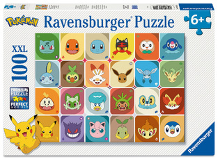 Ravensburger Puzzle XXL Pokemon Characters 100pcs - 12004320