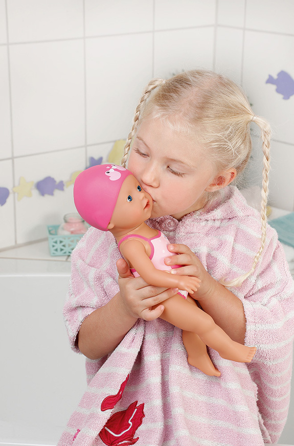Baby Born Κούκλα Κολυμβήτρια 30Cm  - 835302-116222