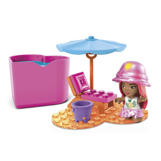 Mega Barbie Color Reveal - Φιγούρα Με Αξεσουάρ Beach Day - HHP86