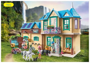 Playmobil Horses Of Waterfall Μεγάλο Ράντσο - 71351