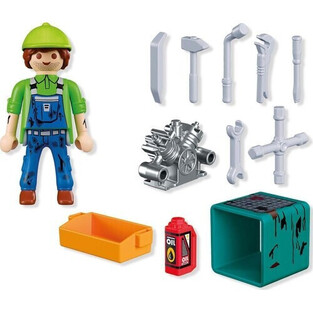 Playmobil Specialplus Μηχανικός Με Εργαλεία - 72031