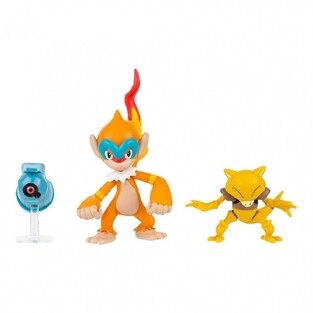 Pokemon 3 Battle Figures Pack Beldum, Abra & Monferno - PKW4092