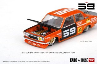 Mini GT Kaido House Datsun 510 Pro Street SK510 Orange  1:64 - MGTKHMG004