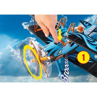 Playmobil Air Stunt Show Διπλάνο Φοίνικας - 70831