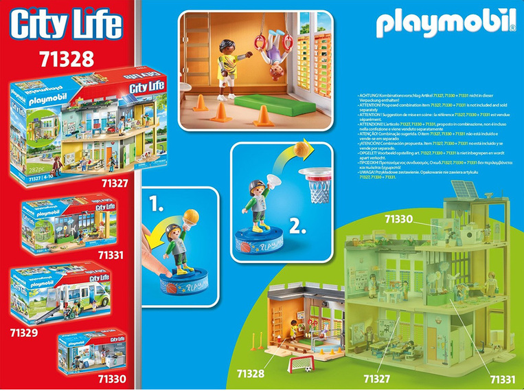 Playmobil City Life Αίθουσα Γυμναστικής - 71328