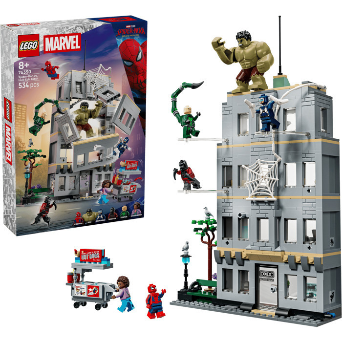 LEGO Spider-Man vs. Hulk Epic Clash - 76350