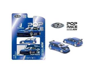 Pop Race Pandem GR Yaris Metallic Blue - PRE004