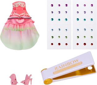 Rainbow High: Be Dazzling - Adeline Rose Fashion (Pink) - 597797EUC