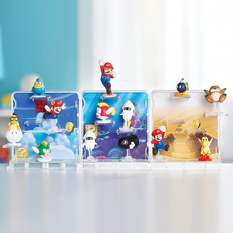 Super Mario Balancing Game Plus 6pcs - Παιχνίδι Ισορροπίας 6τμχ - SM7392