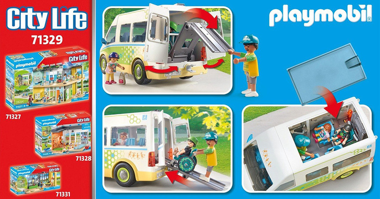Playmobil City Life Σχολικό Λεωφορείο - 71329