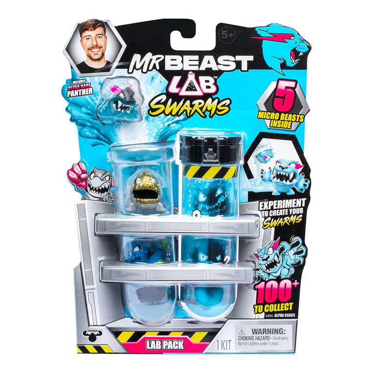 Mr Beast Lab - 5 Φιγούρες Swarms - GP24708