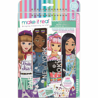 Make it Real Fashion Design Sketchbook City Style - FK3207