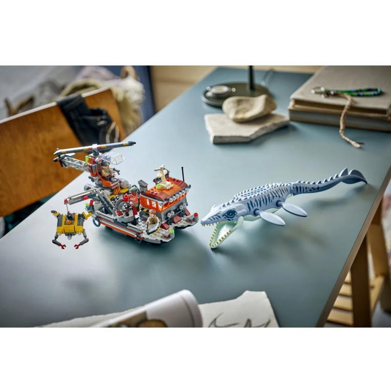 LEGO Jurassic World Mosasaurus Dinosaur Boat Attack - 77983 