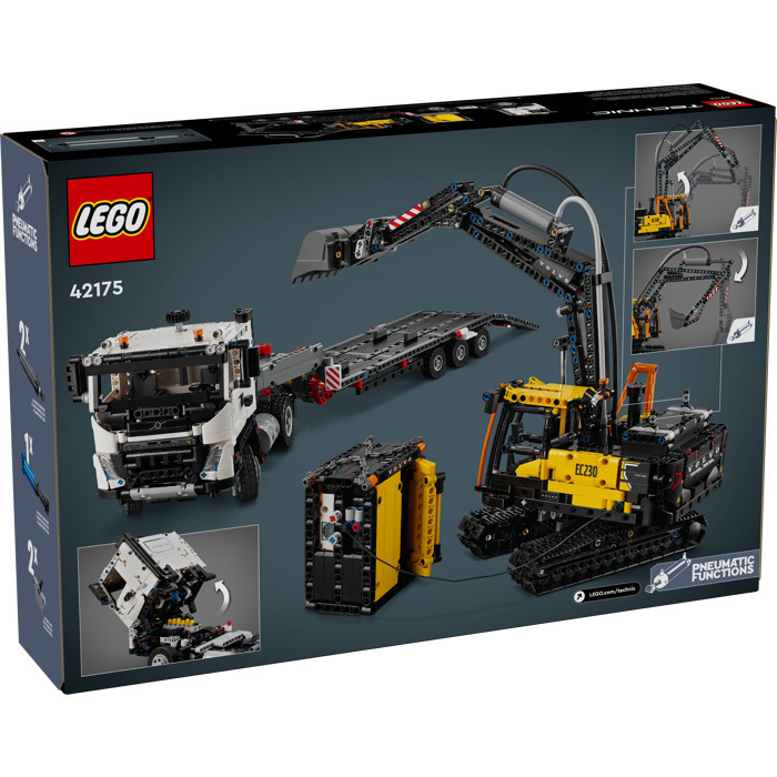 Volvo Fmx Truck & Ec230 Electric Excavator 