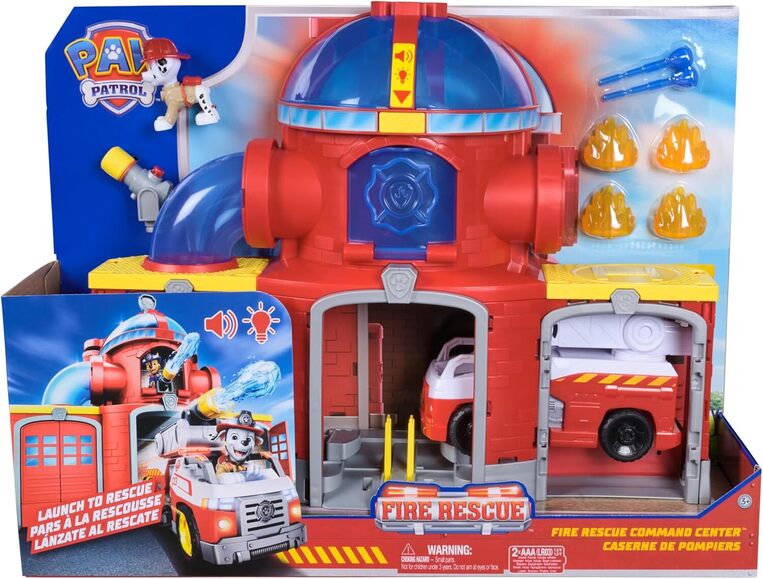 Paw Patrol Fire Rescue Command Center Playset - 6073760