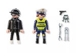 Playmobil Duo Pack Αστυνόμος Και Διαρρήκτης - 71804