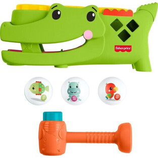 Fisher Price Κροκόδειλος Παιχνίδι Με Μπαλίτσες - JLB94