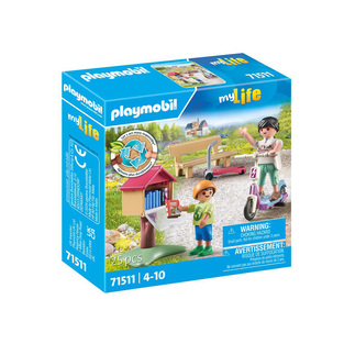 Playmobil City Life Υπαίθρια Ανταλλακτική Βιβλιοθήκη - 71511