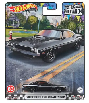 Hot Wheels Αυτ/κια Premium Boulevard - '70 Dodge Hemi Challenger - HKF25