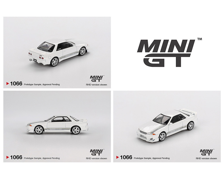 Mini GT 1:64 Nissan Skyline GT-R (R32) Veilside Combat C-I White - MGT01066BL